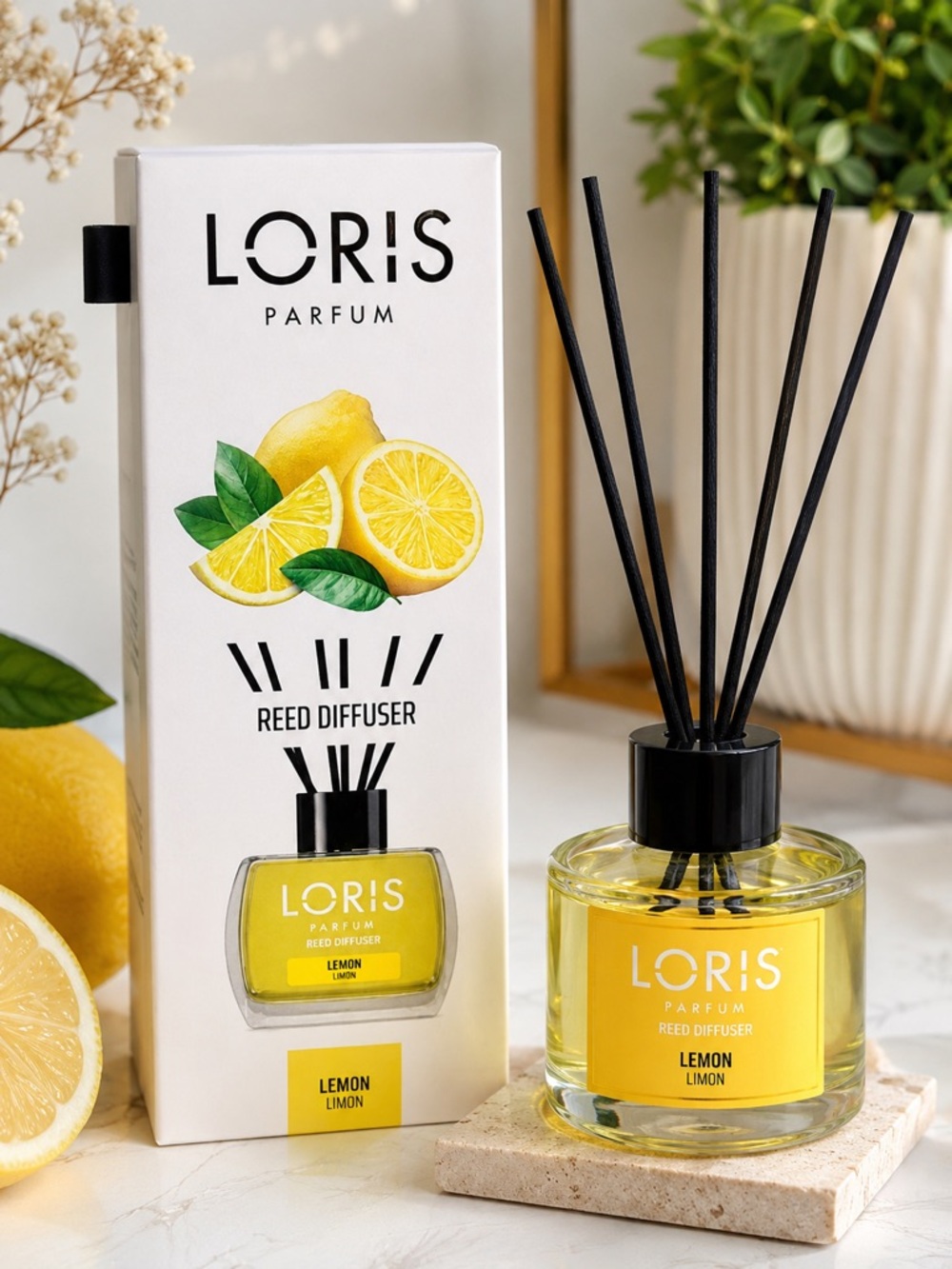 Loris Parfum Melon Reed Diffuser - Orange - Picture 4 of 5
